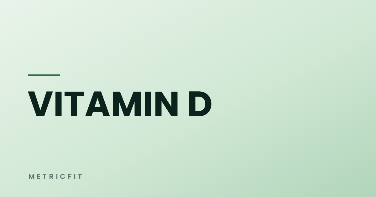 Vitamin D: What the Evidence Actually Supports — and What It Does Not